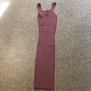 Fashion nova midi stretch dress